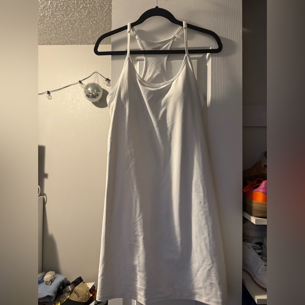 Old Navy Active white exercise dress